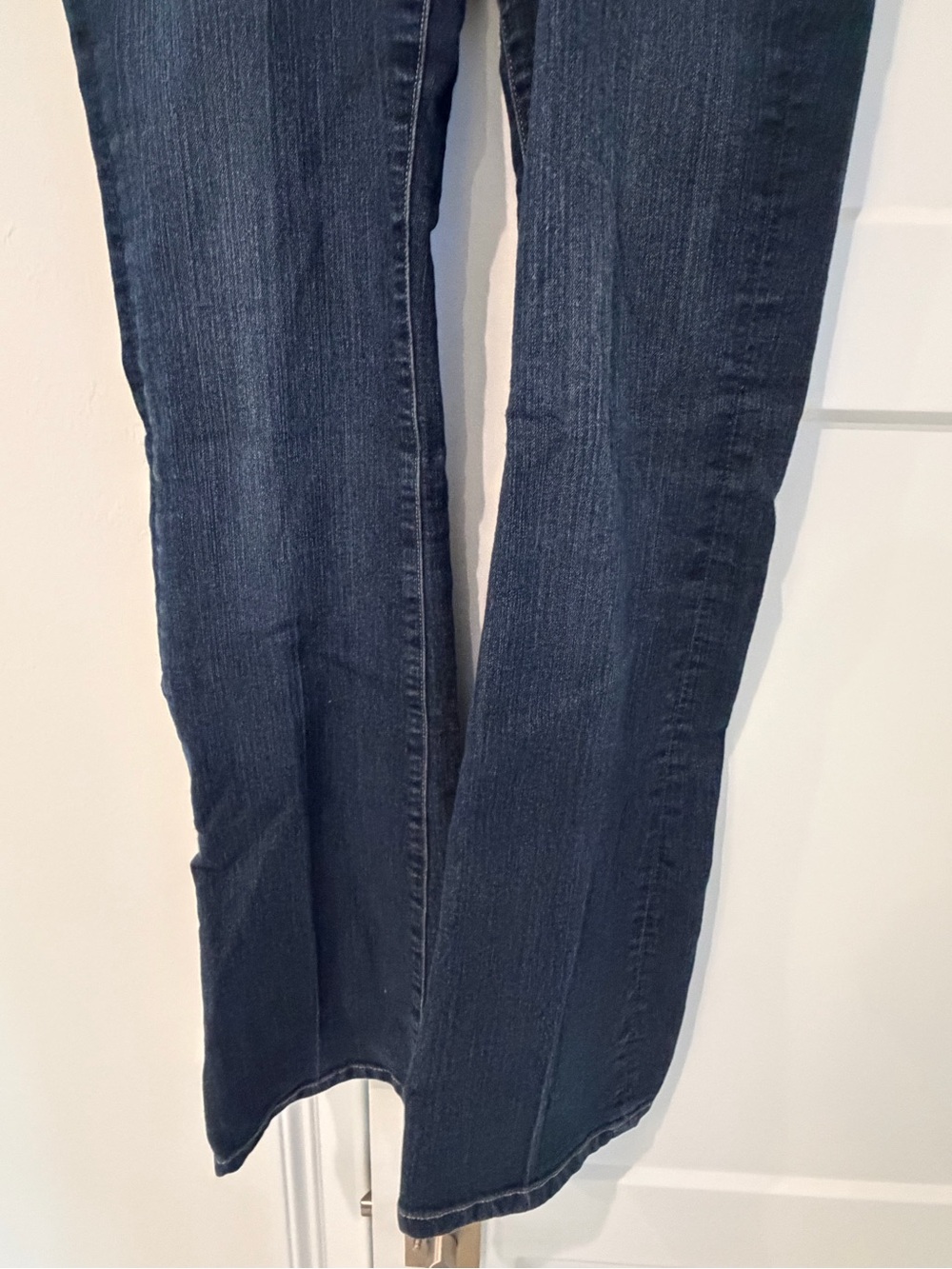PAIGE Skyline Dark Indigo Flare Jeans 27 - Picture 3 of 9